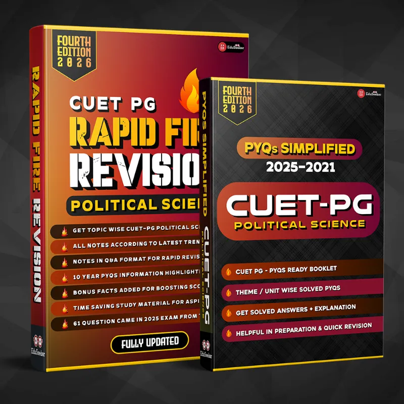 CUET PG Pol Sc Rapid Fire and PYQs Ebooks
